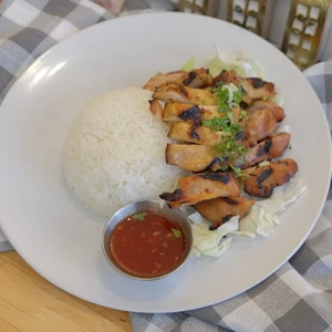 BBQ Chicken Over Rice