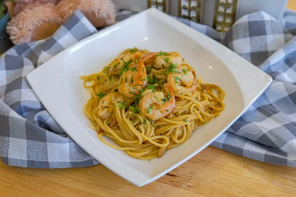 Spaghetti Tom Yum Sauce