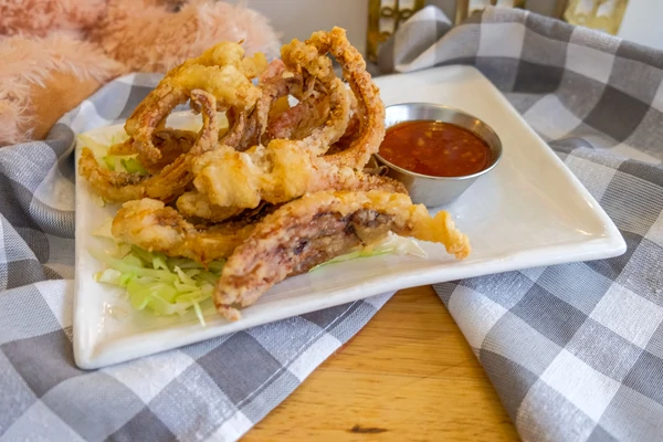 Fried Squid Tentacles